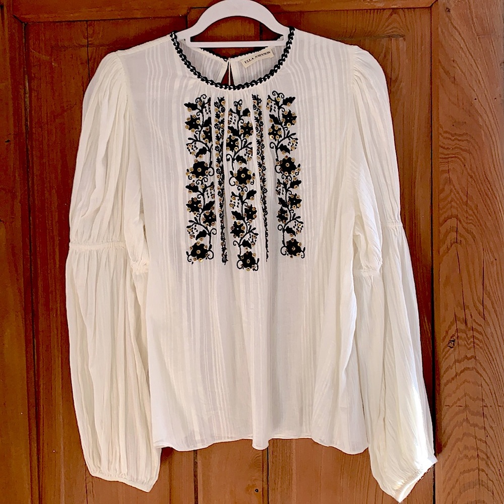 Ulla Johnson boho blouse NWT